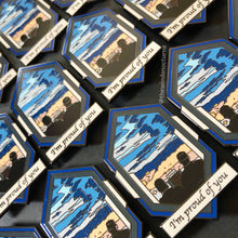 Anderson & Shepard Mass Effect Paramour Pin