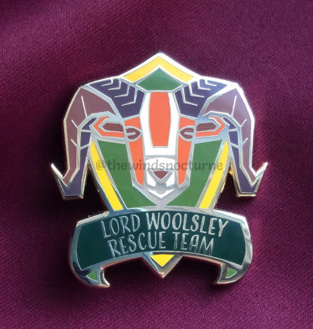 Dragon Age Lord Woolsley Rescue Team Pins