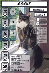 Custom Animal Companion Character Sheet